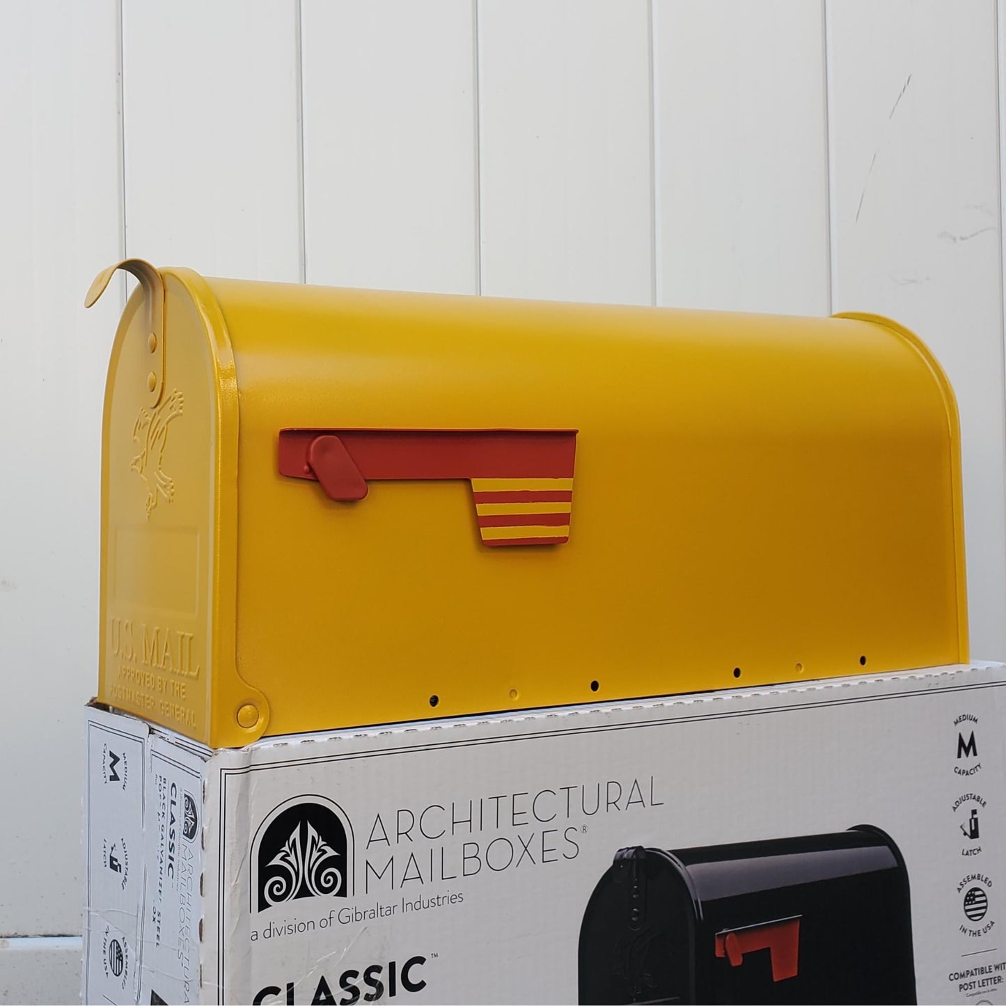 Marigold Yellow Mailbox
