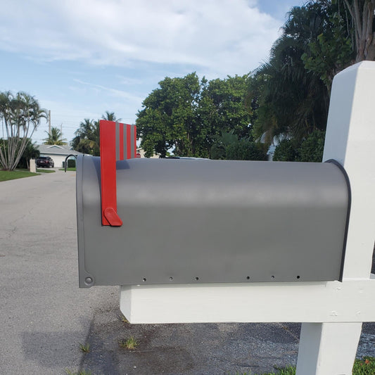 Granite Gray Mailbox