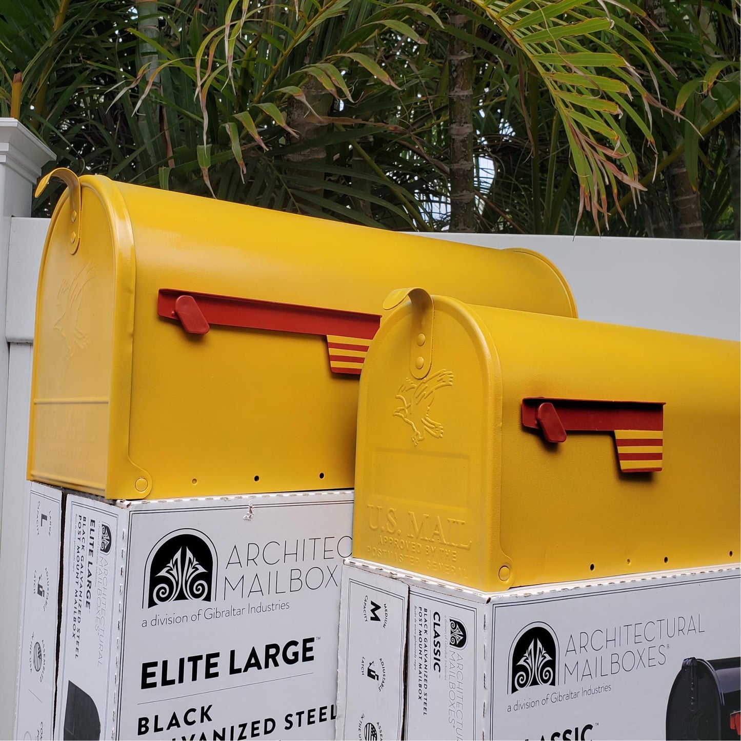 Marigold Yellow Mailbox