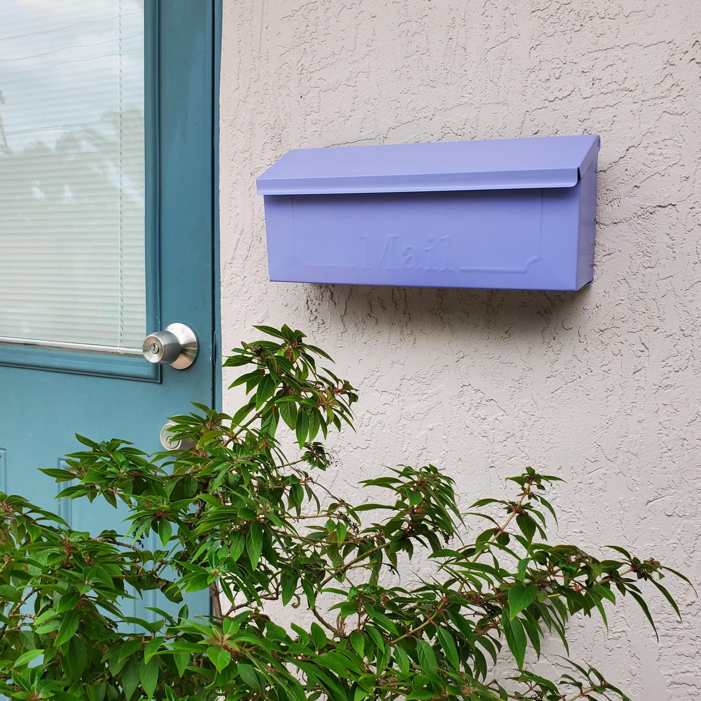 Lilac Purple Wall Mount Mailbox