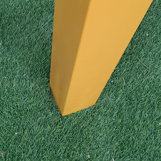 Marigold Yellow Mailbox Post