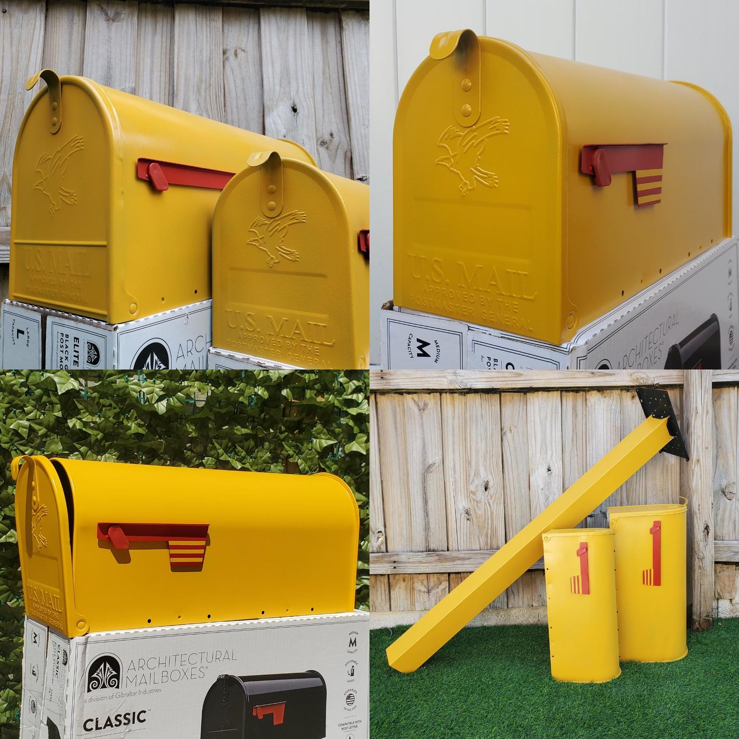 Marigold Yellow Mailbox