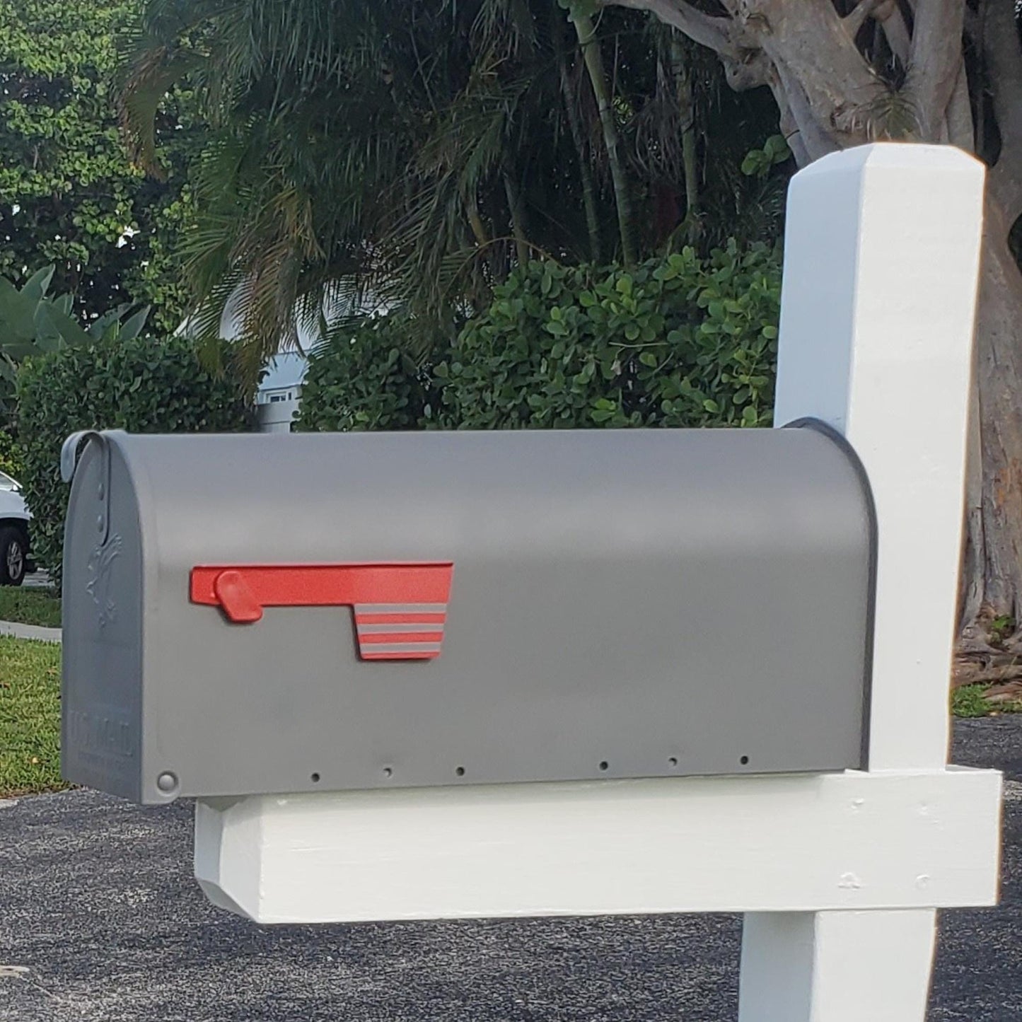 Granite Gray Mailbox