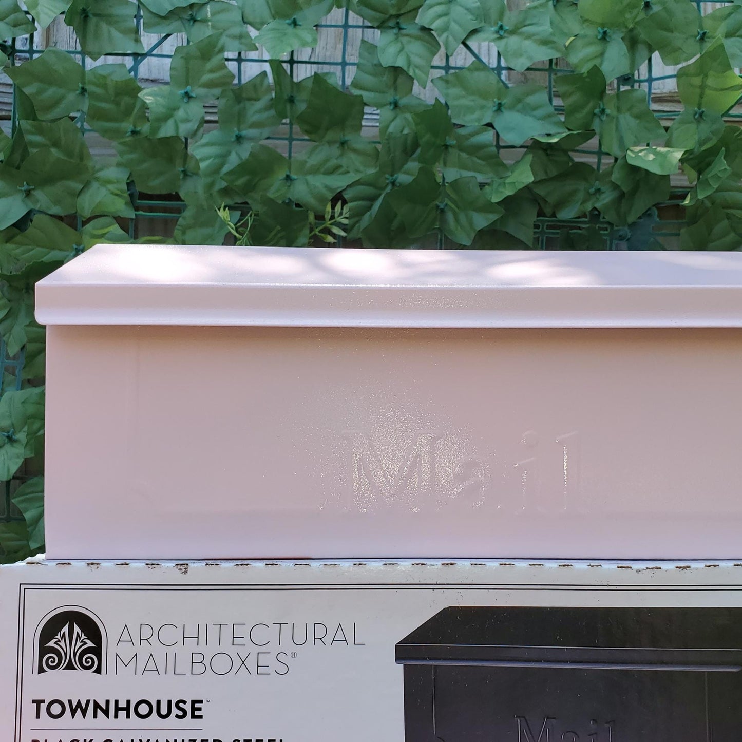 Pink Wall Mount Mailbox