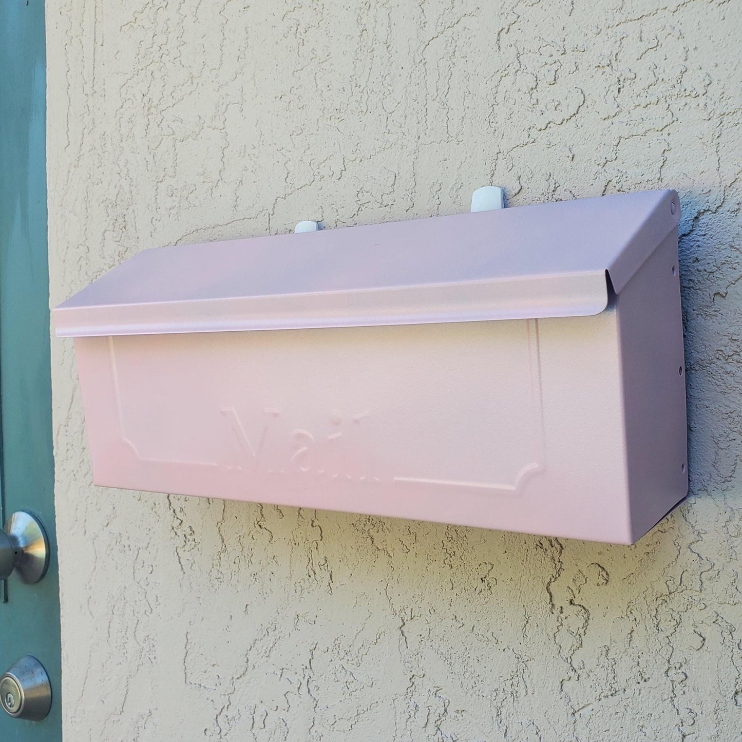 Pink Wall Mount Mailbox