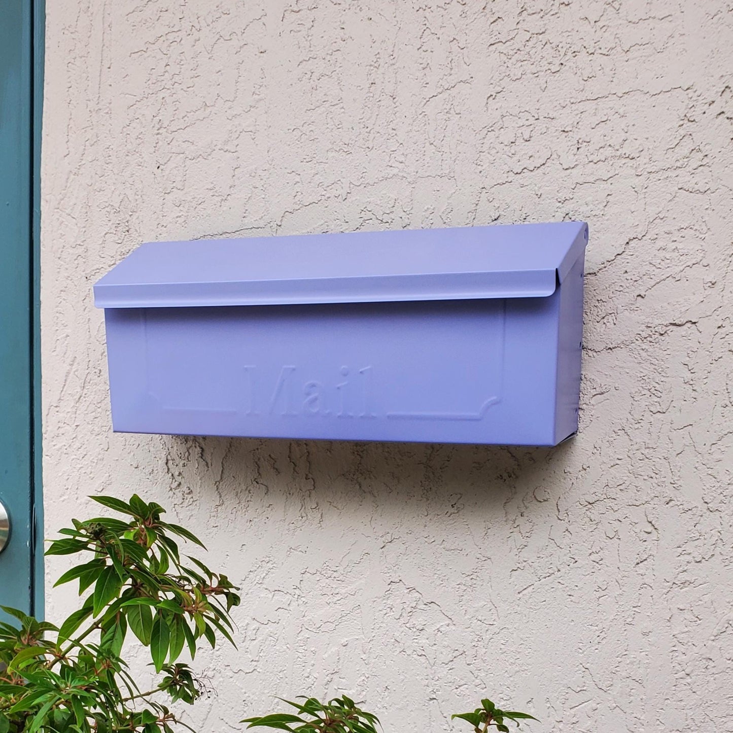 Lilac Purple Wall Mount Mailbox