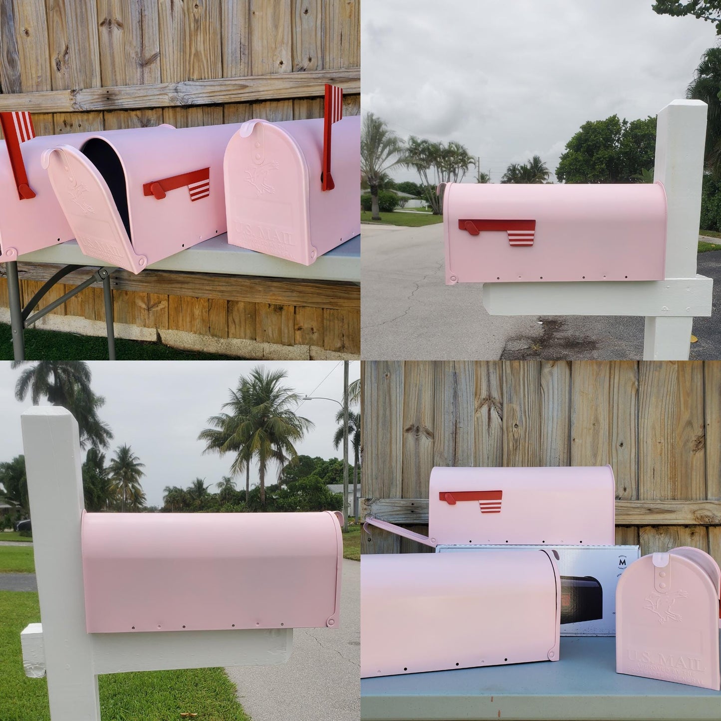 Pretty Pink Mailbox