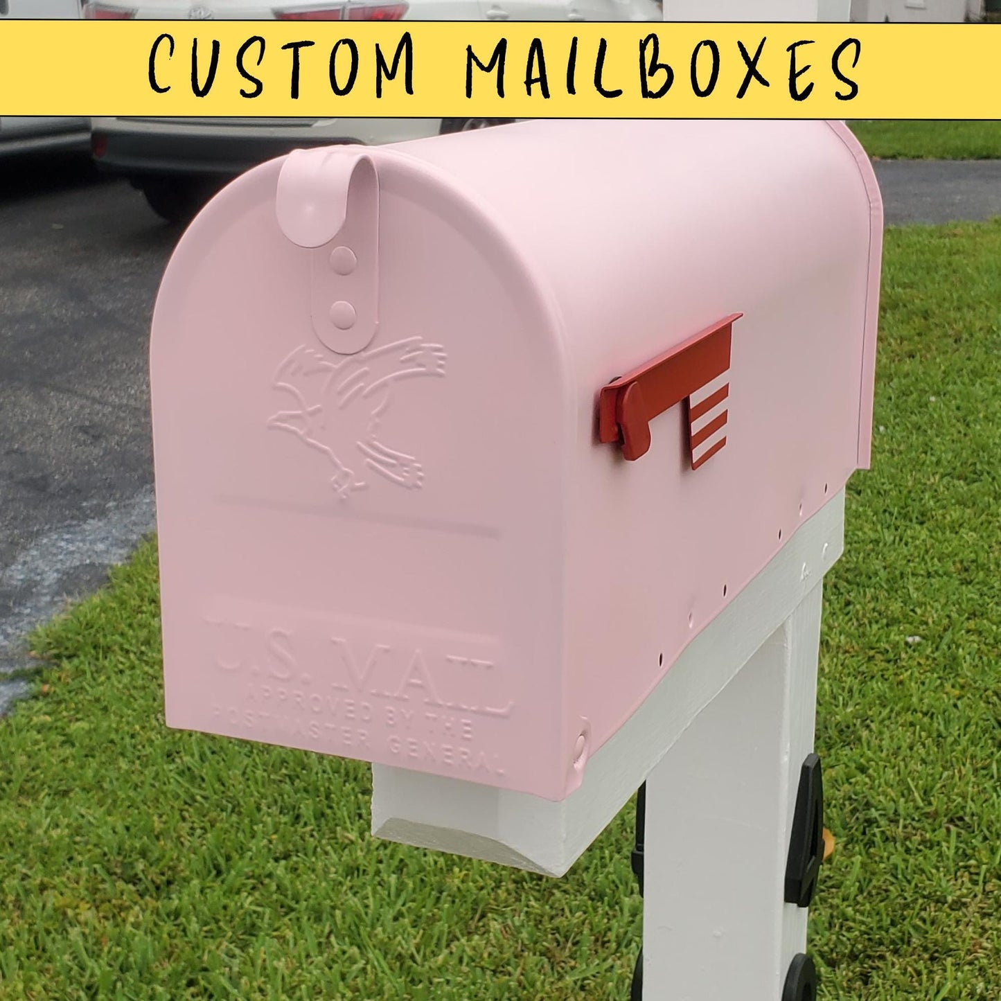 Pretty Pink Mailbox