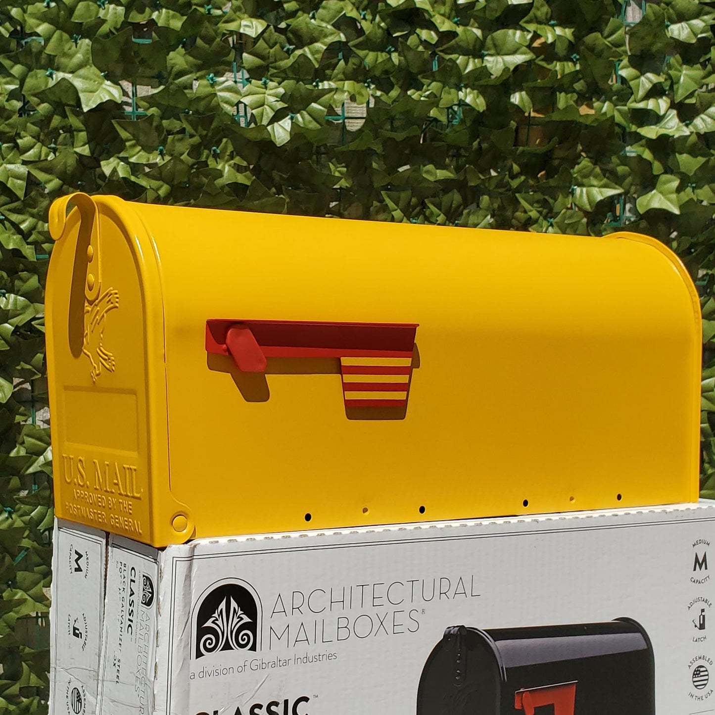 Marigold Yellow Mailbox