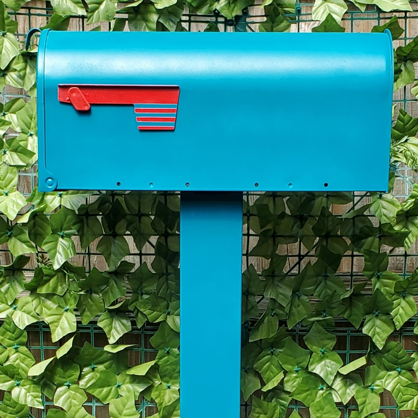 Lagoon Blue Mailbox