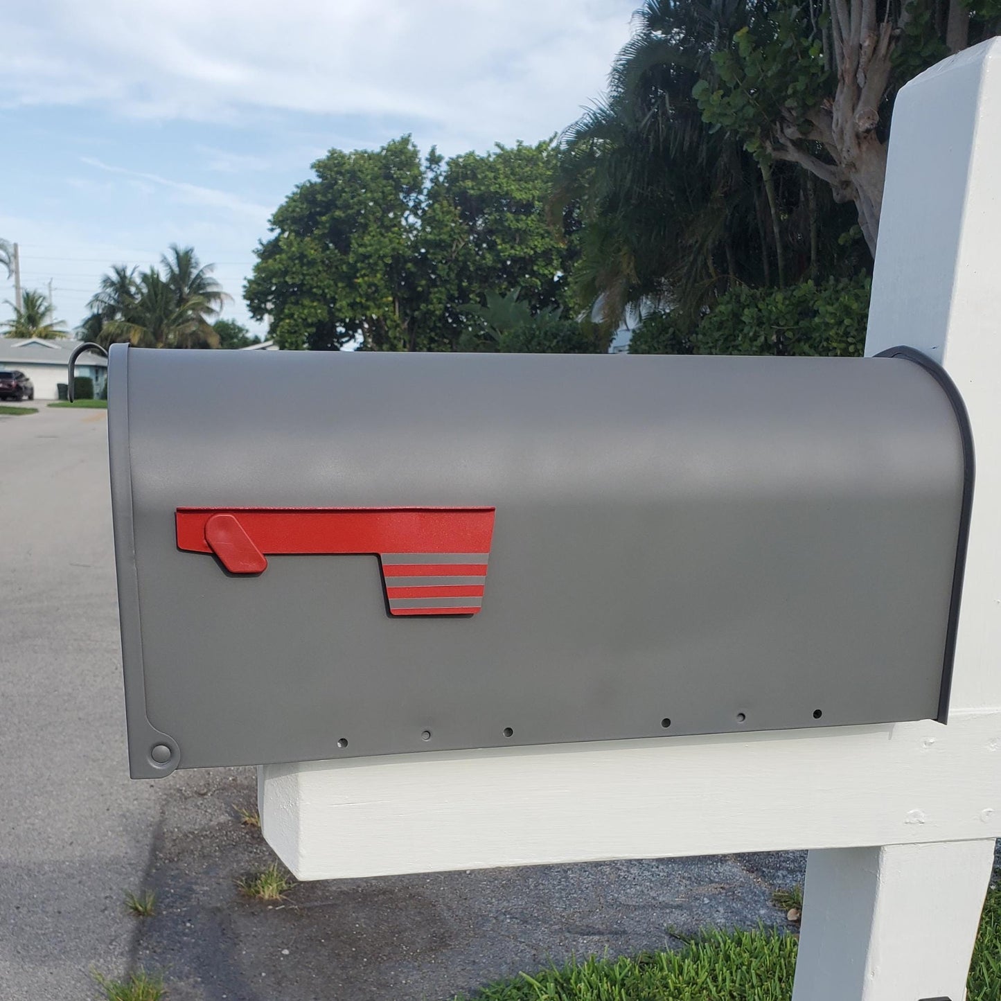 Granite Gray Mailbox