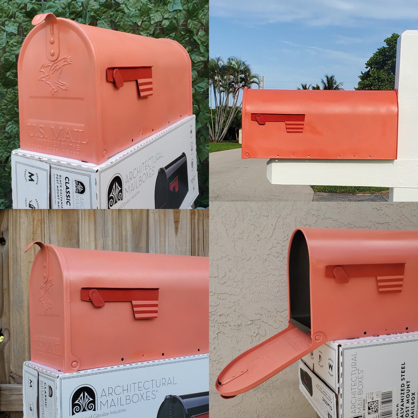 Coral Mailbox