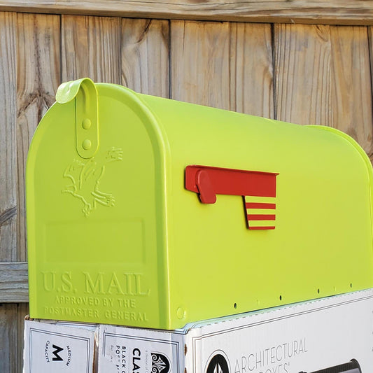 Key Lime Hi Vis Mailbox
