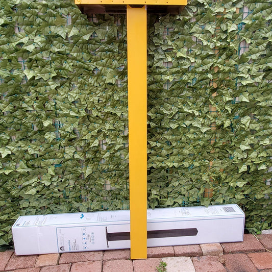 Marigold Yellow Mailbox Post