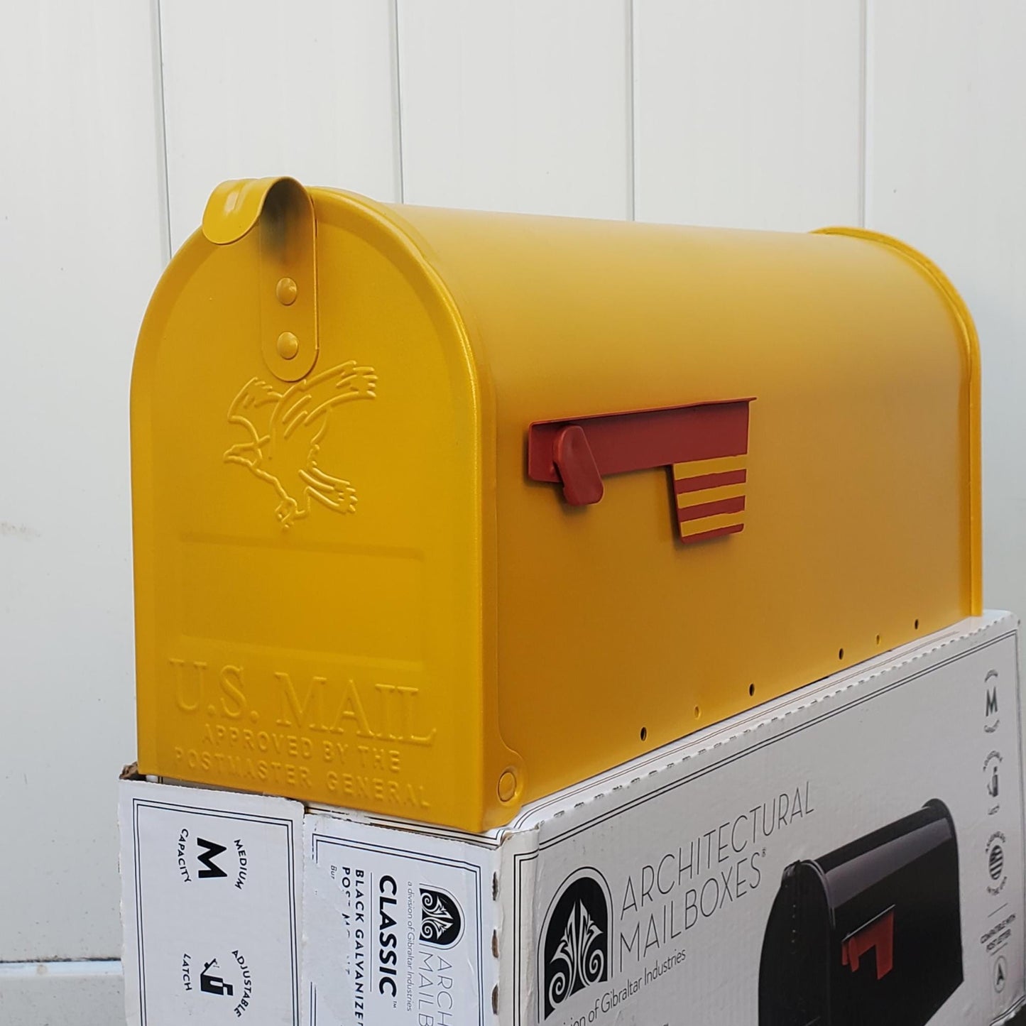 Marigold Yellow Mailbox