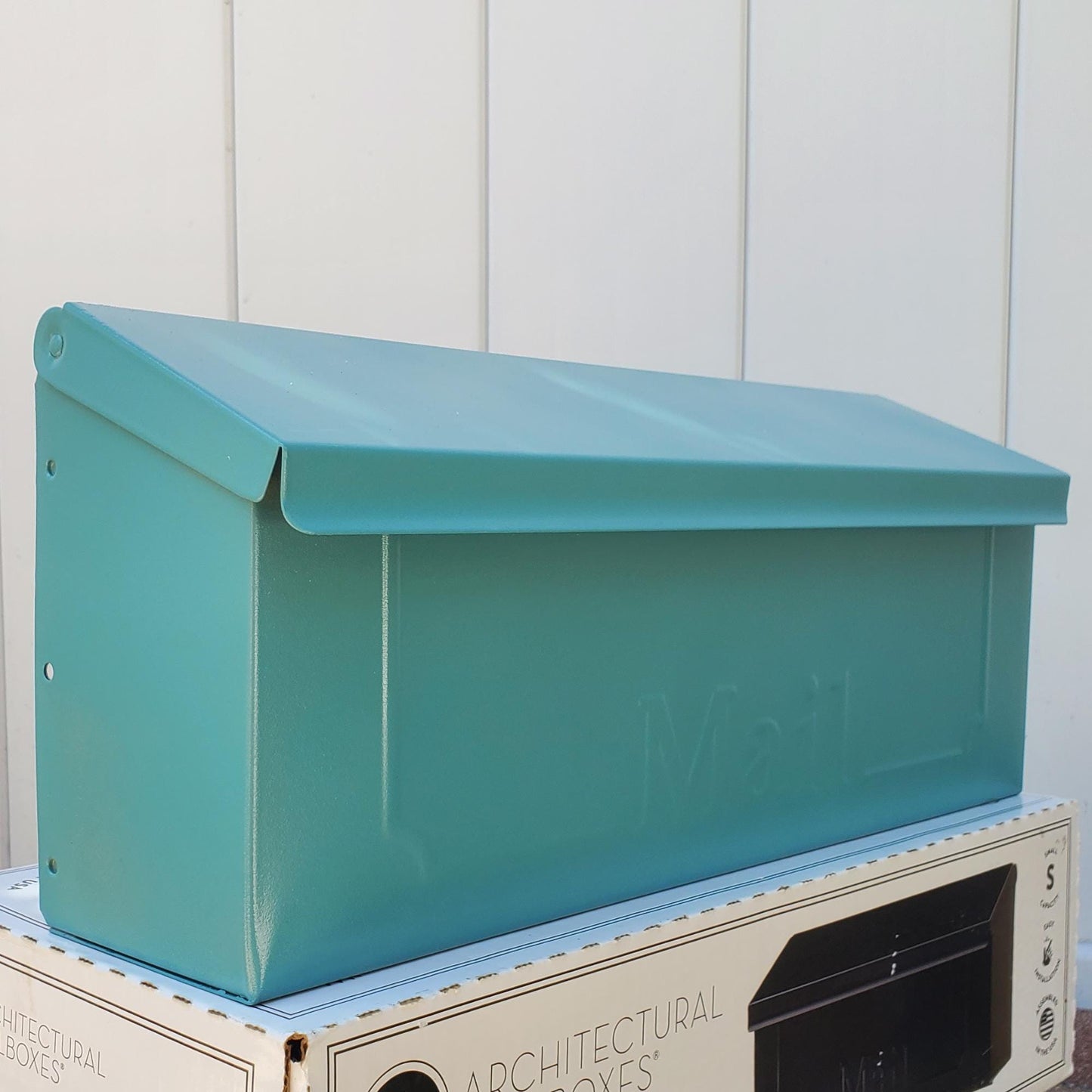 Lilac Purple Wall Mount Mailbox