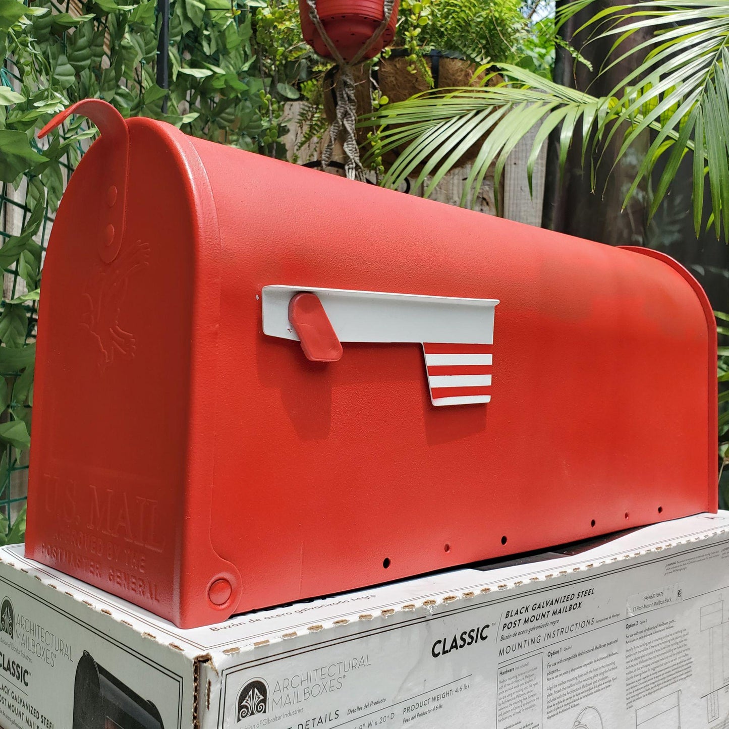 Apple Red Mailbox