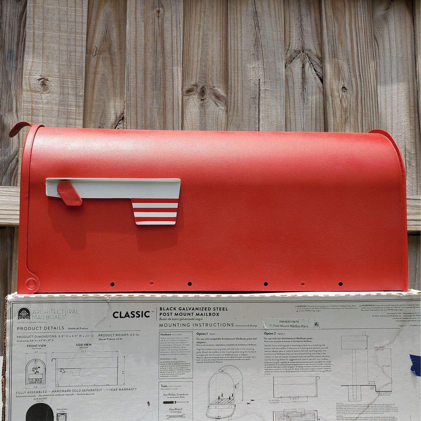 Apple Red Mailbox