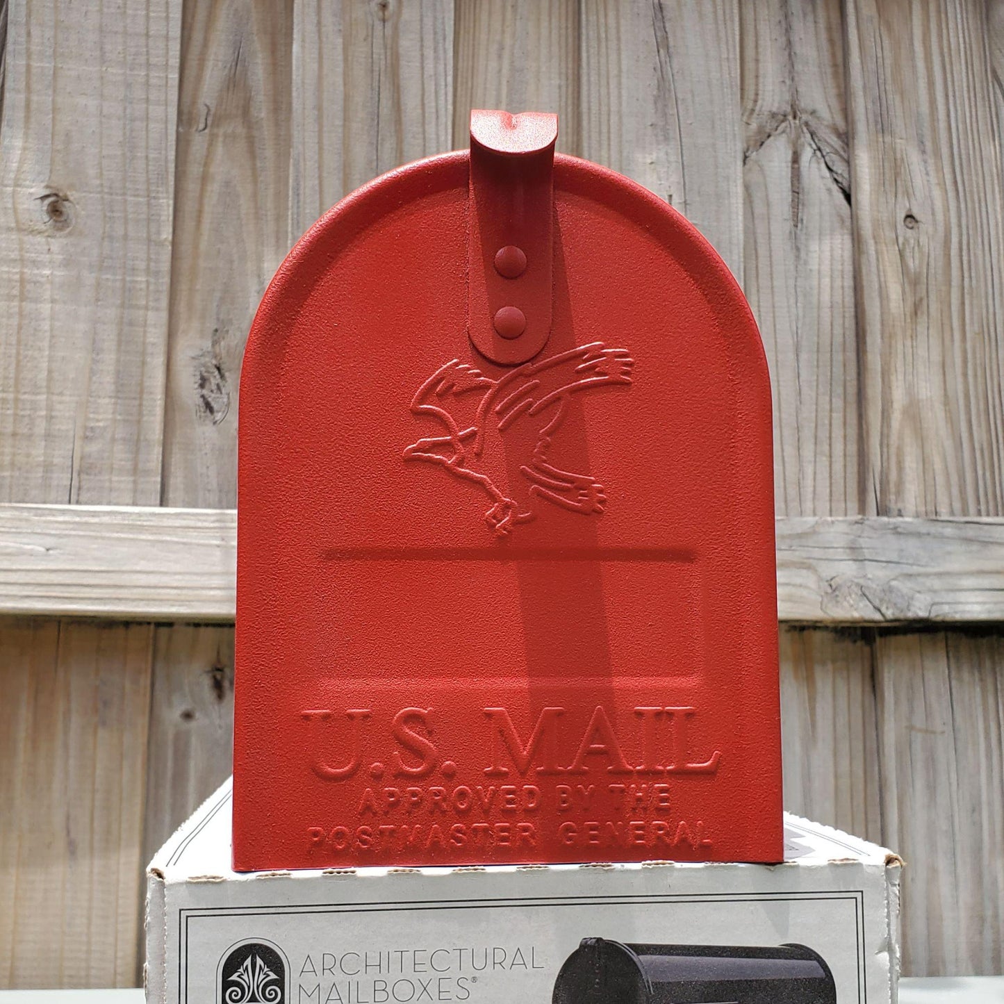 Apple Red Mailbox