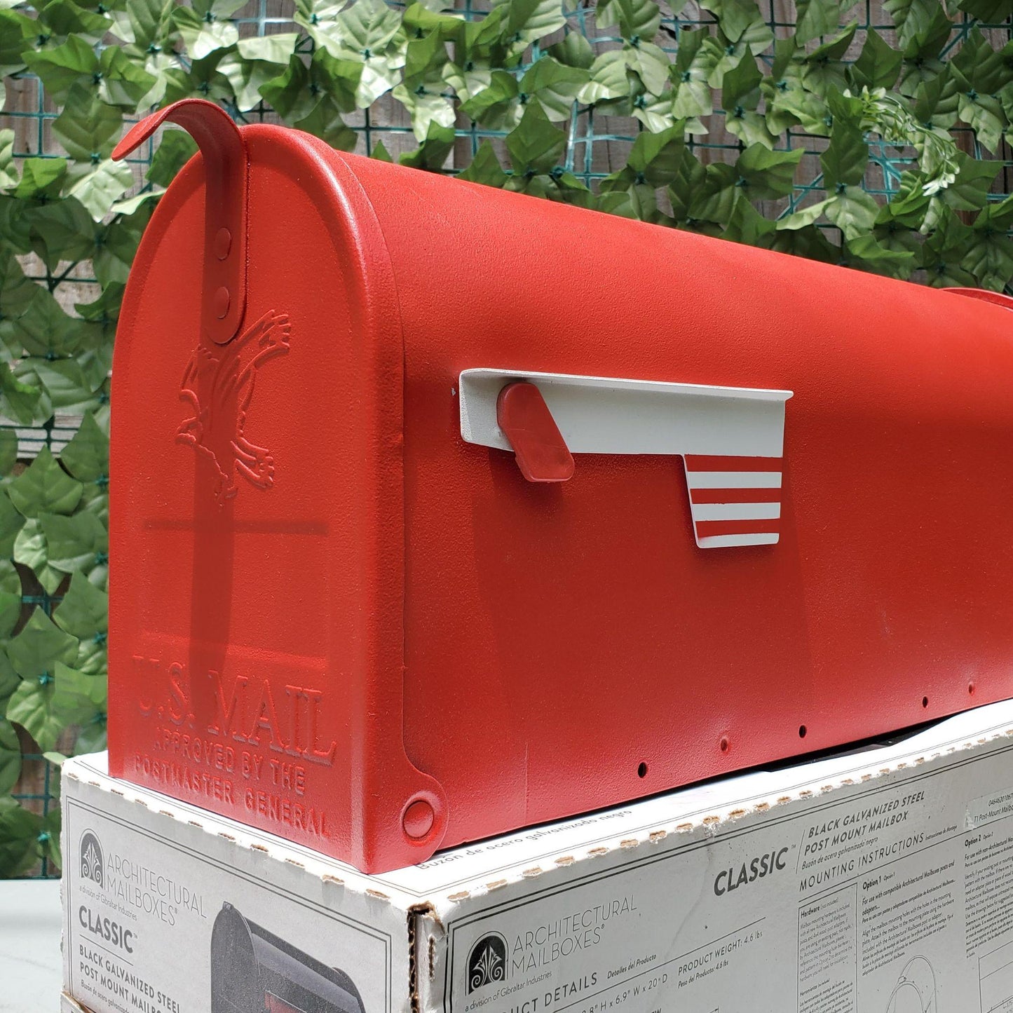 Apple Red Mailbox