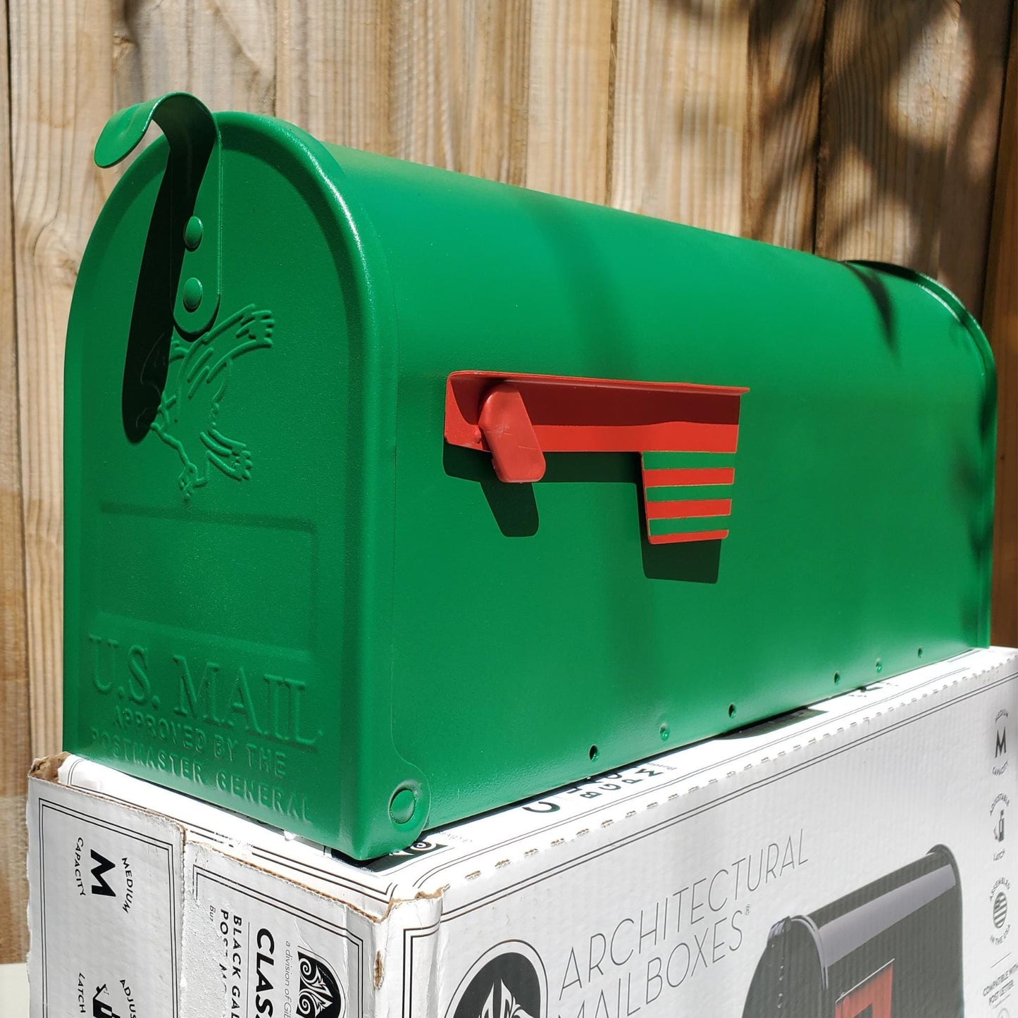 Meadow Green Mailbox