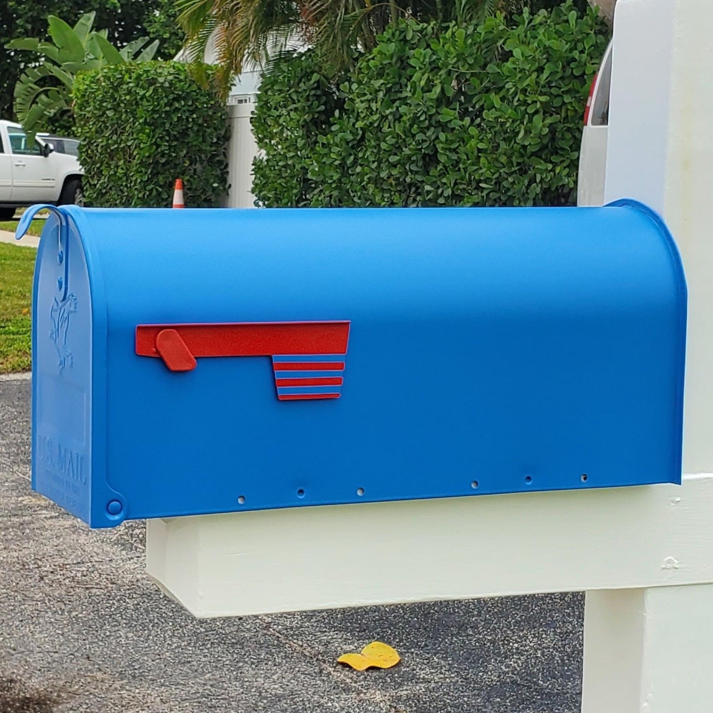 Sail Blue Mailbox