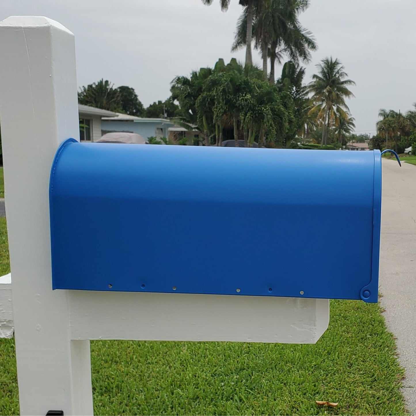 Sail Blue Mailbox