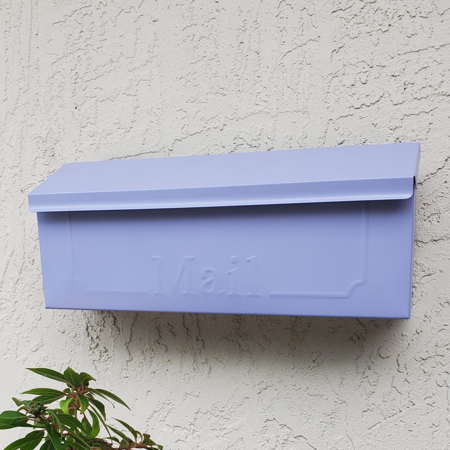 Lilac Purple Wall Mount Mailbox